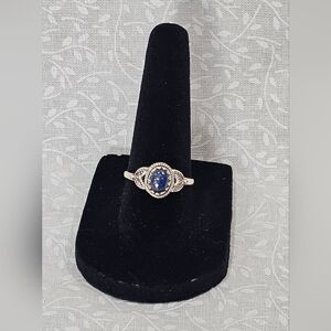 Sterling Silver Kyanite Gemstone Ring 7